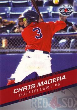 2018 Choice Salem Red Sox #12 Chris Madera Front