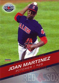 2018 Choice Salem Red Sox #14 Joan Martinez Front