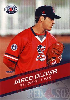2018 Choice Salem Red Sox #18 Jared Oliver Front
