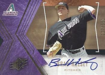 2005 SP Collection - SPx Signatures #25 Brad Halsey Front