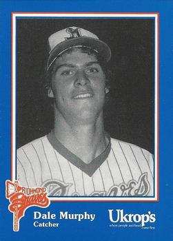 1992 Ukrop's Pepsi Richmond Braves #24 Dale Murphy Front