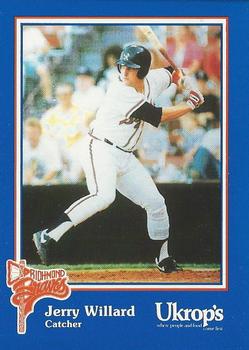 1992 Ukrop's Pepsi Richmond Braves #42 Jerry Willard Front
