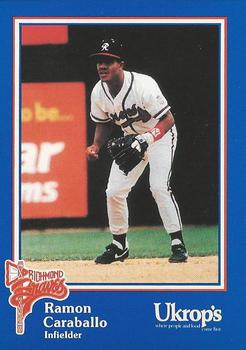 1992 Ukrop's Pepsi Richmond Braves #47 Ramon Caraballo Front