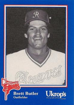 1992 Ukrop's Pepsi Richmond Braves #48 Brett Butler Front