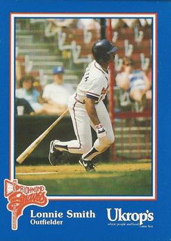 1992 Ukrop's Pepsi Richmond Braves #50 Lonnie Smith Front