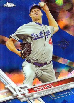 2018 Topps Transcendent VIP Party '17 Topps Chrome Sapphire Edition #462 Rich Hill Front