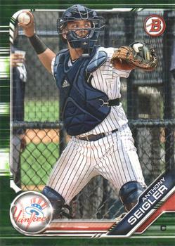 2019 Bowman - Prospects Camo #BP-46 Anthony Seigler Front
