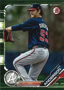 2019 Bowman - Prospects Camo #BP-47 Ian Anderson Front