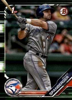 2019 Bowman - Prospects Camo #BP-87 Chad Spanberger Front