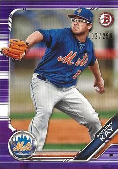 2019 Bowman - Prospects Purple #BP-108 Anthony Kay Front