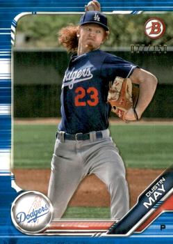 2019 Bowman - Prospects Blue #BP-80 Dustin May Front