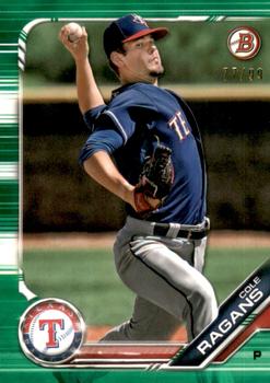 2019 Bowman - Prospects Green #BP-122 Cole Ragans Front