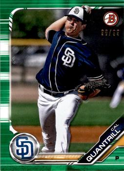 2019 Bowman - Prospects Green #BP-125 Cal Quantrill Front