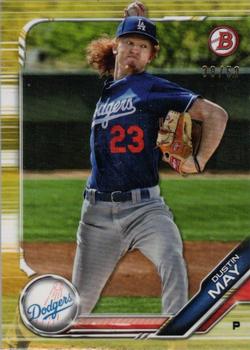 2019 Bowman - Prospects Gold #BP-80 Dustin May Front