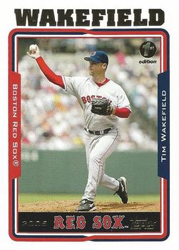 2005 Topps 1st Edition #74 Tim Wakefield Front