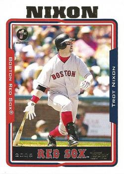 2005 Topps 1st Edition #154 Trot Nixon Front
