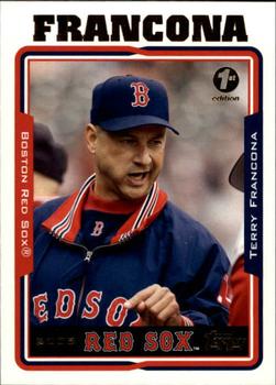 2005 Topps 1st Edition #271 Terry Francona Front