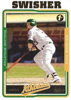 2005 Topps 1st Edition #452 Nick Swisher Front