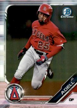 2019 Bowman - Chrome Prospects #BCP-4 Jo Adell Front