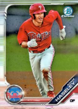 2019 Bowman - Chrome Prospects #BCP-28 Adam Haseley Front