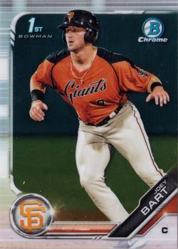 2019 Bowman - Chrome Prospects #BCP-50 Joey Bart Front