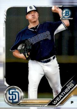 2019 Bowman - Chrome Prospects #BCP-66 Ryan Weathers Front