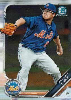 2019 Bowman - Chrome Prospects #BCP-108 Anthony Kay Front