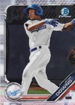 2019 Bowman - Chrome Prospects #BCP-115 Jeter Downs Front
