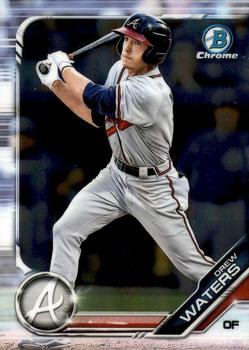 2019 Bowman - Chrome Prospects #BCP-126 Drew Waters Front