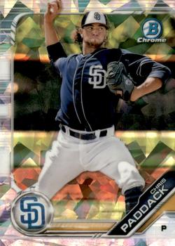 2019 Bowman - Chrome Prospects Atomic Refractor #BCP-55 Chris Paddack Front