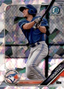 2019 Bowman - Chrome Prospects Atomic Refractor #BCP-58 Kevin Smith Front