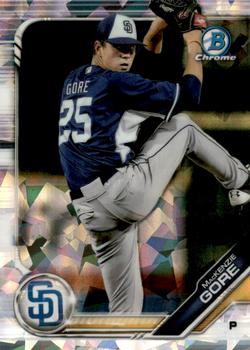 2019 Bowman - Chrome Prospects Atomic Refractor #BCP-73 MacKenzie Gore Front