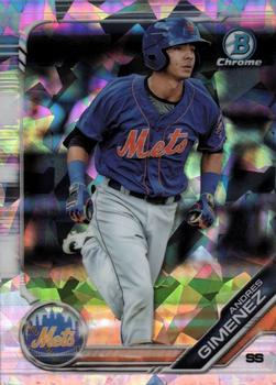 2019 Bowman - Chrome Prospects Atomic Refractor #BCP-77 Andres Gimenez Front