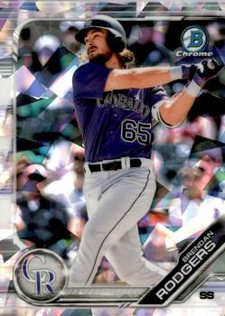 2019 Bowman - Chrome Prospects Atomic Refractor #BCP-143 Brendan Rodgers Front