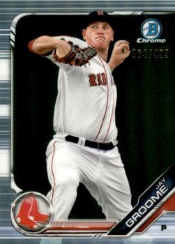2019 Bowman - Chrome Prospects Refractor #BCP-27 Jay Groome Front