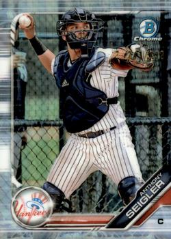 2019 Bowman - Chrome Prospects Refractor #BCP-46 Anthony Seigler Front