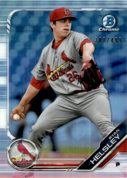 2019 Bowman - Chrome Prospects Refractor #BCP-121 Ryan Helsley Front