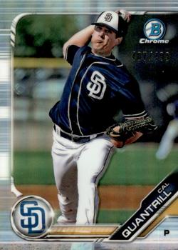 2019 Bowman - Chrome Prospects Refractor #BCP-125 Cal Quantrill Front