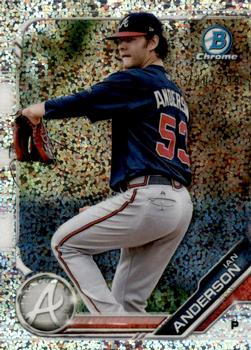 2019 Bowman - Chrome Prospects Speckle Refractor #BCP-47 Ian Anderson Front