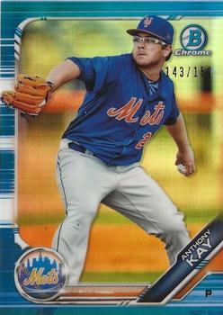 2019 Bowman - Chrome Prospects Blue Refractor #BCP-108 Anthony Kay Front