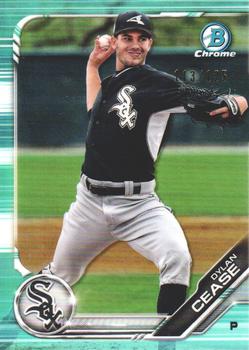 2019 Bowman - Chrome Prospects Aqua Refractor #BCP-113 Dylan Cease Front