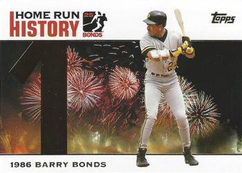 2005 Topps - Barry Bonds Home Run History #BB 1 Barry Bonds Front