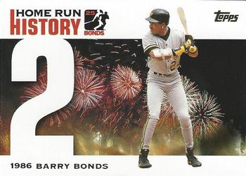 2005 Topps - Barry Bonds Home Run History #BB 2 Barry Bonds Front