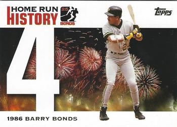 2005 Topps - Barry Bonds Home Run History #BB 4 Barry Bonds Front