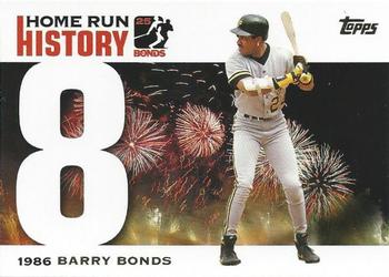 2005 Topps - Barry Bonds Home Run History #BB 8 Barry Bonds Front