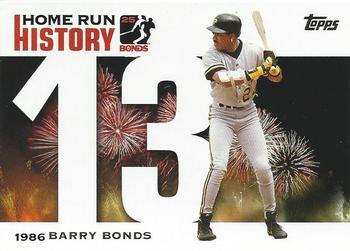 2005 Topps - Barry Bonds Home Run History #BB 13 Barry Bonds Front