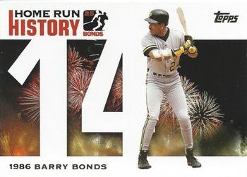 2005 Topps - Barry Bonds Home Run History #BB 14 Barry Bonds Front