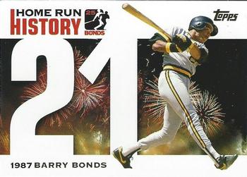 2005 Topps - Barry Bonds Home Run History #BB 21 Barry Bonds Front