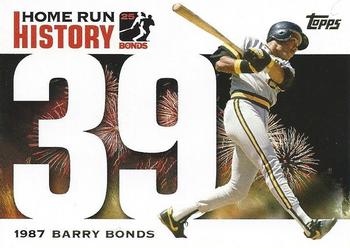 2005 Topps - Barry Bonds Home Run History #BB 39 Barry Bonds Front