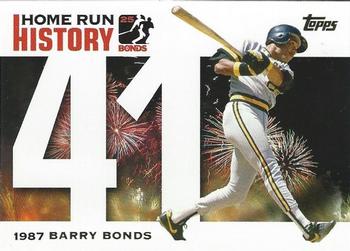2005 Topps - Barry Bonds Home Run History #BB 41 Barry Bonds Front